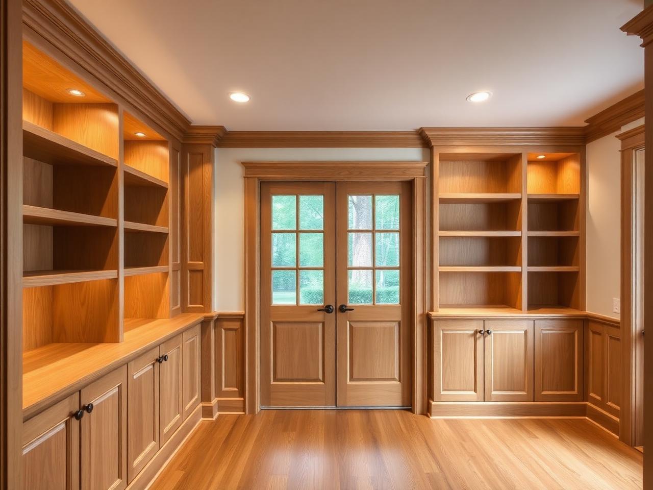 Custom interior millwork and built-ins